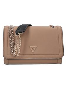 Сумка через плечо Noelle II 24 см, бежевого цвета, многоцветная Guess