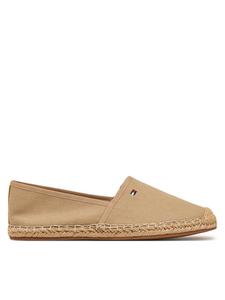 Эспадрильи Tommy Hilfiger Flag Canvas Espadrille FW0FW08541, коричневый
