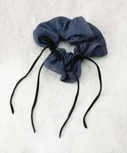 Резинка для волос из джинсовой ленты Opaque.Clip, цвет Blue(093)