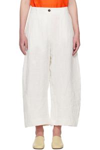 Льняные брюки Chalco Off-White Studio Nicholson