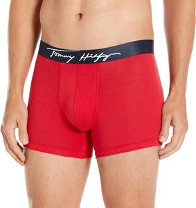 Мужские фирменные эластичные трусы-боксеры Tommy Hilfiger, Mahogany