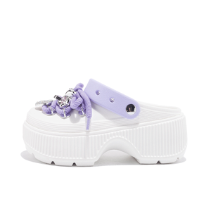 Сабо женские SAFIYA, White Purple