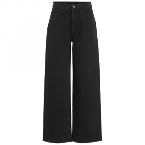 Джинсы Vila Freya Jaf high waist, черный