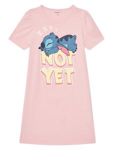 Ночная рубашка regular fit Stitch 13242966 Name It, розовый
