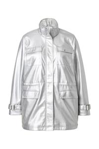 Демисезонная куртка MIAMODA, Silver