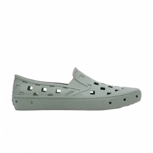 Трек Слипоны Vans, зеленый