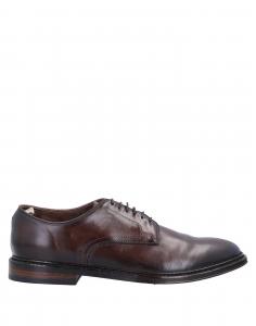 Туфли на шнуровке Officine Creative Italia, темно-коричневый