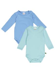 Комбинезон Fred's World by GREEN COTTON, цвет Aqua/Light blue