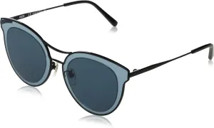 Солнцезащитные очки MCM с плоскими линзами MCM139SA 008, черно-синие, 65 мм, Black Blue