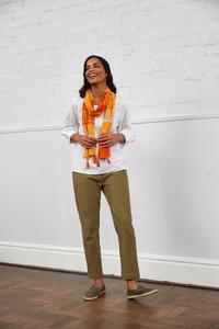 Узкий шарф Nomads Clothing, желтый