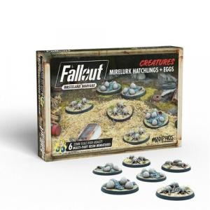 Фигурки Fallout Wasteland Warfare: Mirelurk Hatchlings + Eggs Modiphius