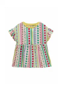 Футболка harper с коротким рукавом и принтом, стандартного кроя. Joules, Fruit Stripe