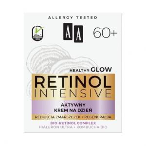 Активный дневной крем уменьшение морщин + регенерация, 50 мл AA, Retinol Intensiv 60+