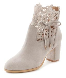 Классические ботильоны LASCANA Ankle Boots, серый