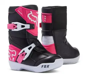 Детские тренировочные ботинки Fox Racing, черный/розовый