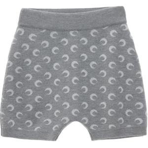Джемперные вязаные шорты Moon Jacquard Marine Serre, серый