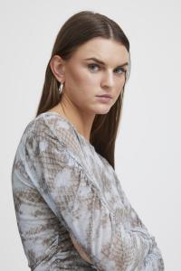 Блуза ISTA ICHI, бежевый