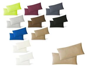 Чехол для подушки из джерси, набор из 2 эконом-упаковок на молнии, высококачественный 40 x 80 см, песочный Südseetraum