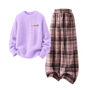 Детская повседневная спортивная одежда Disney, розовый