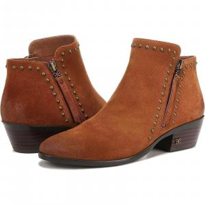 Женские коричневые замшевые ботильоны Sam Edelman Paola с заклепками и молнией на щиколотке RHS5949 Sam Edelman, коричневый