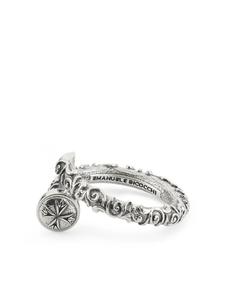 Кольцо с матовой отделкой Emanuele Bicocchi, серебряный