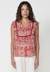 Блуза Koroshi, красный