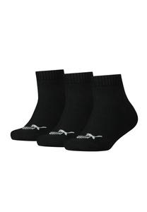 Детские носки Puma Kids Quarter Socks, размеры 27-38 для девочек и мальчиков, 3 пары
