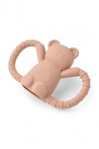 Магдалина Мистер Медведь Прорезыватель для зубов детский Liewood, оранжевый