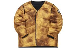 Пуховик унисекс цитрусово-желтый Fila Fusion