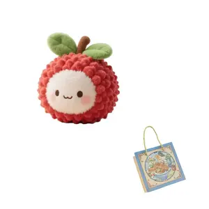 Плюшевый кулон Litchi высотой 5 см Jinnew