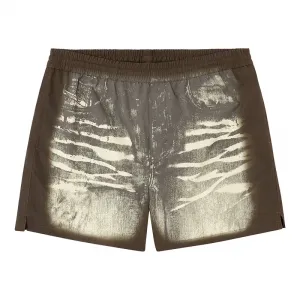 Рио принтованные плавки с эластичным поясом DIESEL, Umber