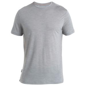 Рубашка из мериноса Icebreaker Merino 125 Cool Lite Sphere III S/S Tee, цвет Metro Heather