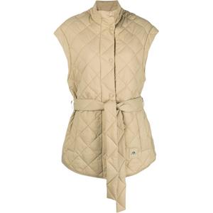 Moose Knuckles Сент-Клер Стриженый Стеганый Жилет, Khaki