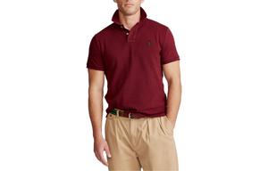 Поло с мотивом пони Polo Pony Polo Ralph Lauren, Burgundy