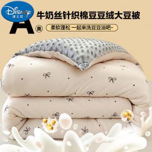 Disney Одеяло хлопковое 150×200 см, вес 4 кг, для температуры 0-15°C, цвет Light Gray Bow Tie
