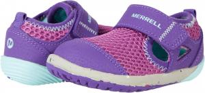 Кроссовки Merrell Kids Bare Steps H20, Purple/Turquoise Leather/Textile