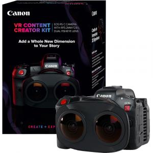 Комплект Canon EOS R5 C VR Creator Kit с объективом RF 5.2mm f/2.8 Dual Fisheye
