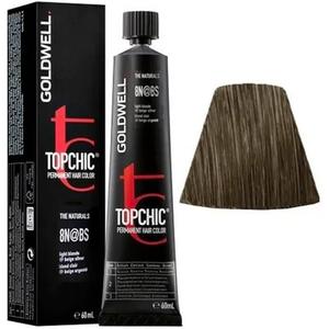 Goldwell 8N@Bs Светло-русый бежево-серебристый Topchic The Naturals 60 мл