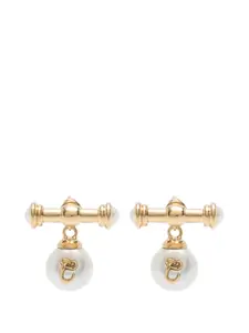 Серьги с жемчужными деталями Chloé, золотой