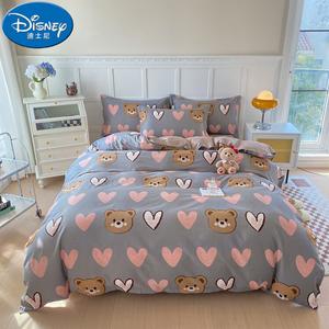 Disney Пододеяльник детский 150х200 см, хлопок, цвет Domi Xiong Coffee