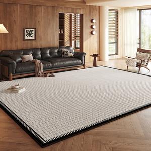 Budis Ковер 180х250 см для гостиной/спальни, светлый люкс, утолщенный, водонепроницаемый, нескользящий