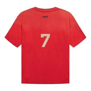 Футболка 7 tee 'vintage red' Fear Of God, красный