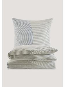 Hessnatur Комплект постельного белья Hessnatur Renforcé ZEN из чистого органического хлопка серо-голубого цвета