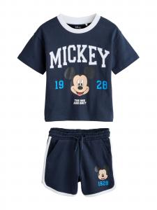 Next Футболка 'Mickey Mouse' в цвете Navy, Azure