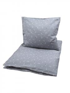 Детское постельное белье в цвете жасминовый синий/бальзамовый крем/орех müsli