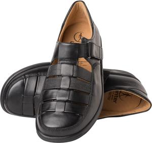 Мужские лоферы Ganter, 39 EU, 3X-ширина, черный