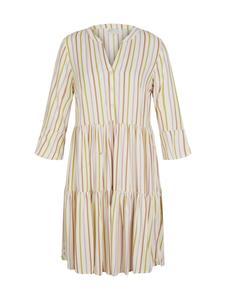 Платье TOM TAILOR Denim PRINTED BABYDOLL, разноцветный