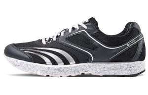 Амортизирующие противоскользящие и износостойкие низкие повседневные кроссовки для бега Unisex Black DO-WIN