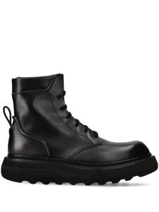 Premiata ботинки на шнуровке с дутыми вставками, черный