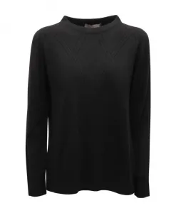 Свитер из смеси кашемира и шерсти, черный, модель 59049 D.Exterior, черный